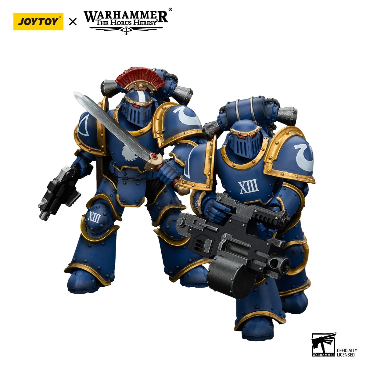 JOYTOY Warhammer 40K 1/18 Action Figures Ultramarines MKIII Tactical MK VI Tactical Model Anime Figures Toys