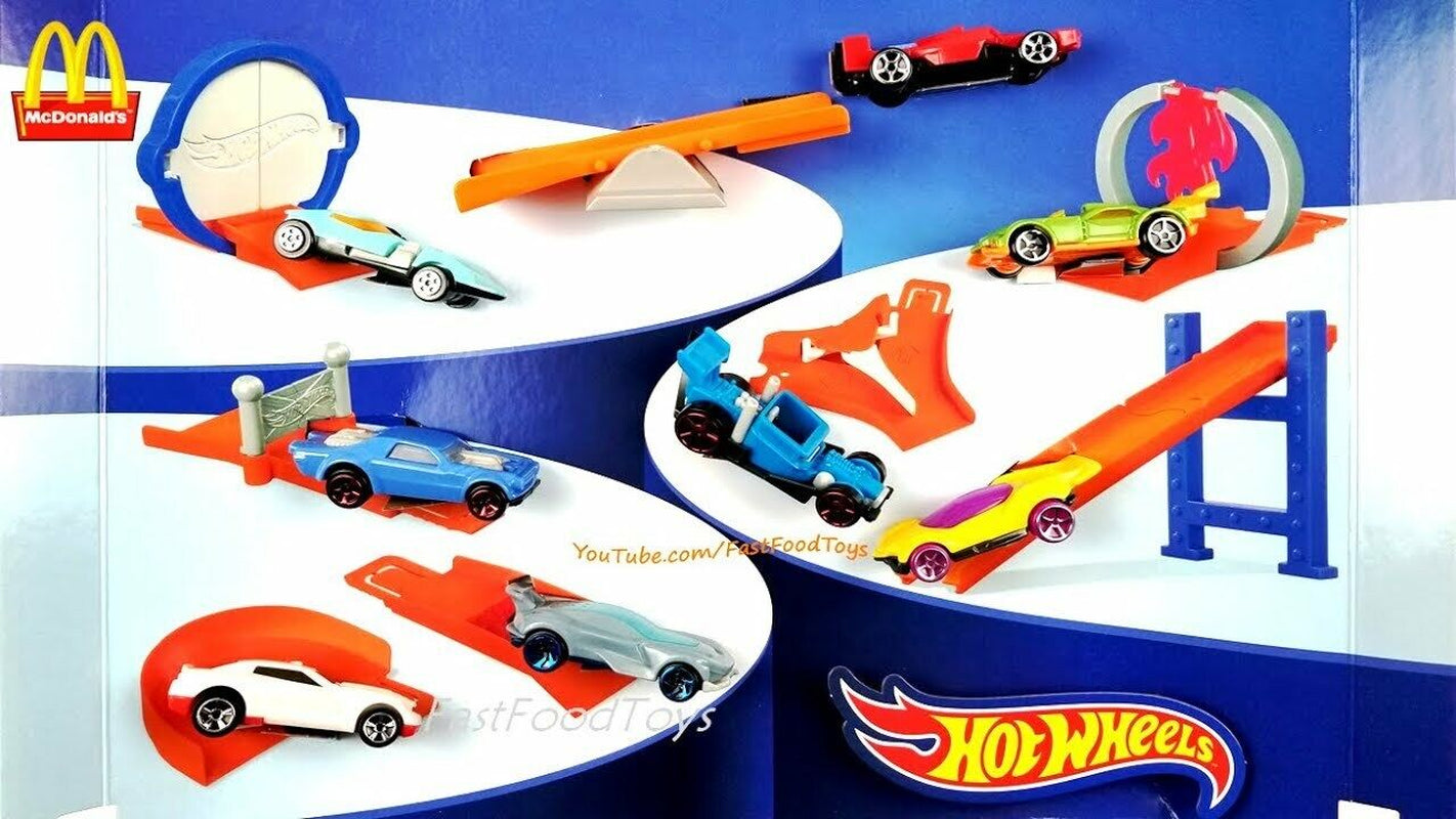 2019 Mcdonald'S Hot Wheels Barbie HAPPY MEAL TOYS Choose Character Complete Set
