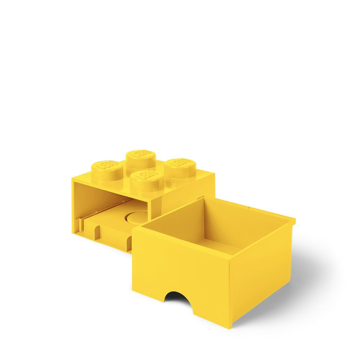 , LEGO Brick Drawer - Stackable Storage and Décor - Brick 4, Bright Yellow