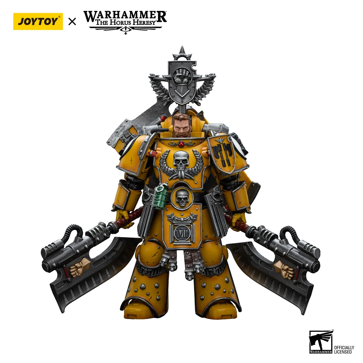JOYTOY Warhammer 40K 1/18 Action Figure Imperial Fists Fafnir Rann Anime Figures Toys Model
