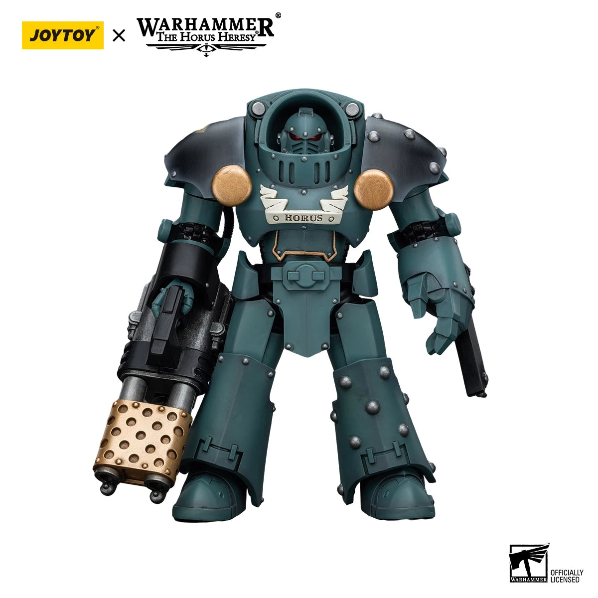 JOYTOY Warhammer 40K 1/18 Action Figures 14.2Cm Sons of Horus Tartaros Terminator Squad Collection Model Toys