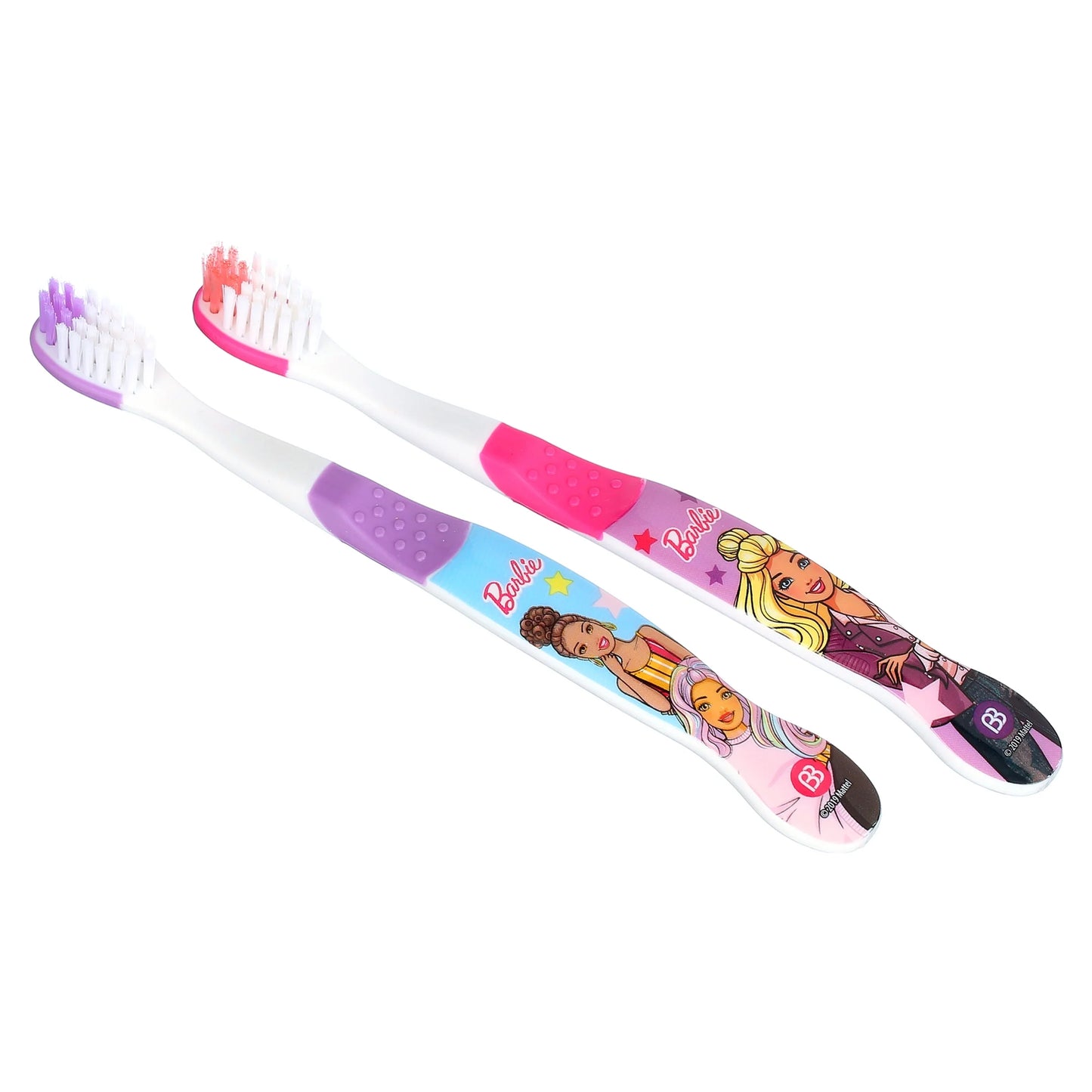 Barbie Kids Toothbrushes, Manual Toothbrushes for Kids, Toothbrush for Toddlers 2-4 Years, Soft Toothbrushes, 6PK