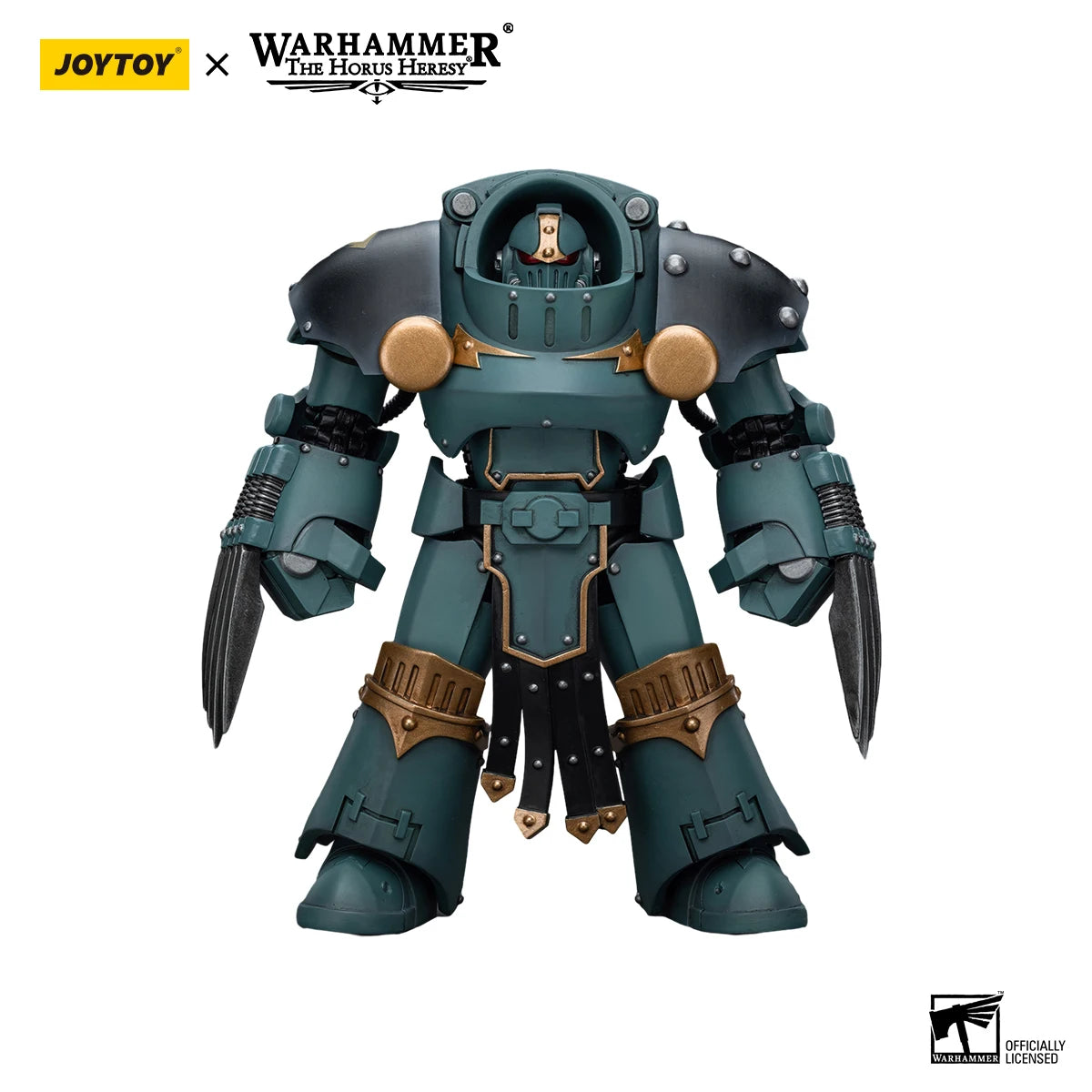 JOYTOY Warhammer 40K 1/18 Action Figures 14.2Cm Sons of Horus Tartaros Terminator Squad Collection Model Toys