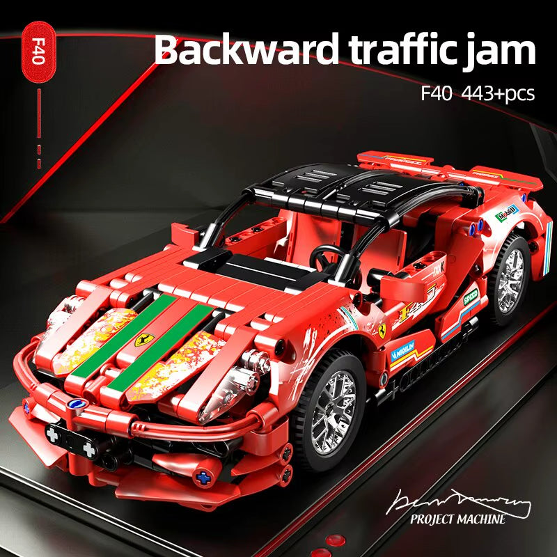 504Pcs Building Blocks Car Early Learning Development Benefits Intelligence Assembled Toys Children'S Birthday Gift