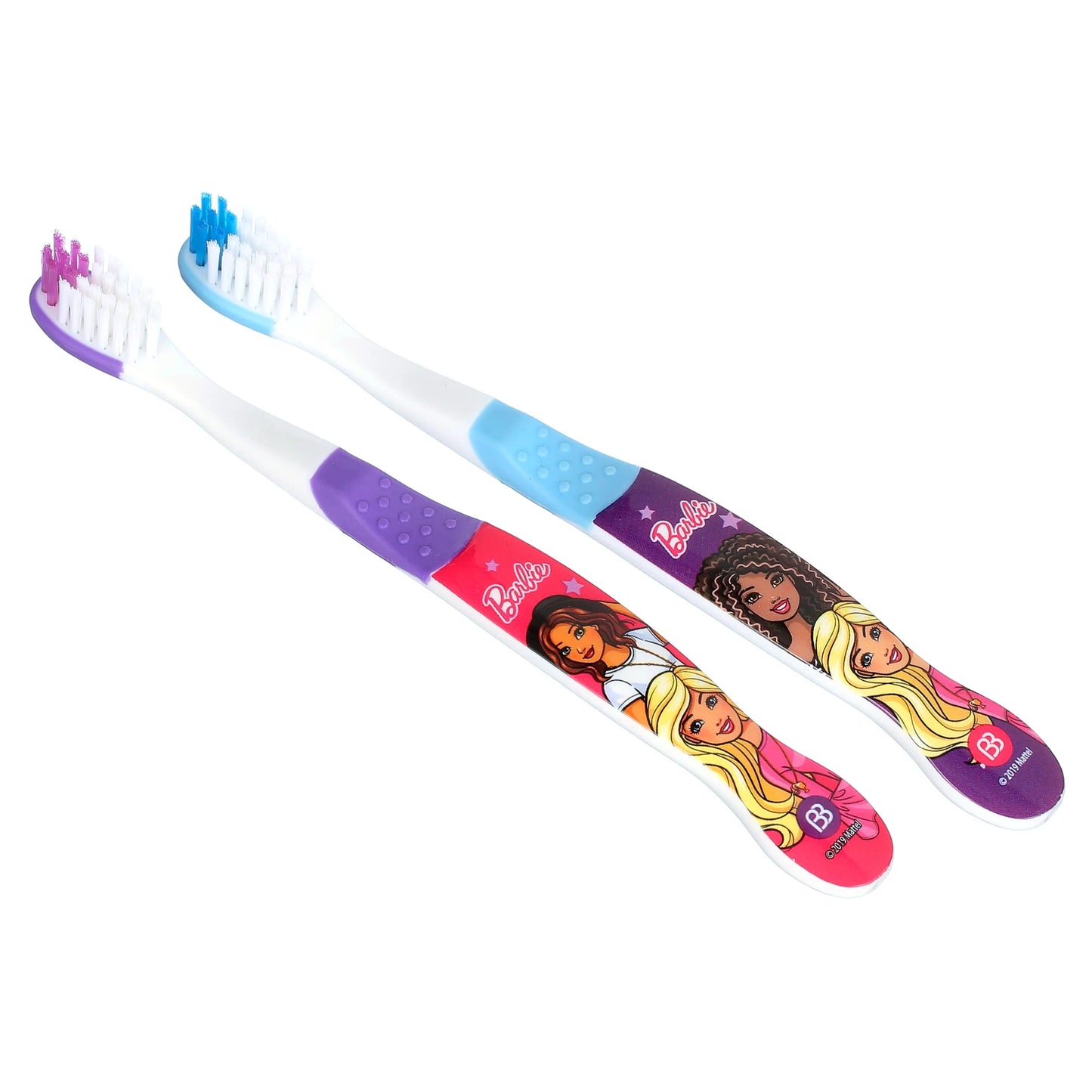 Barbie Kids Toothbrushes, Manual Toothbrushes for Kids, Toothbrush for Toddlers 2-4 Years, Soft Toothbrushes, 6PK