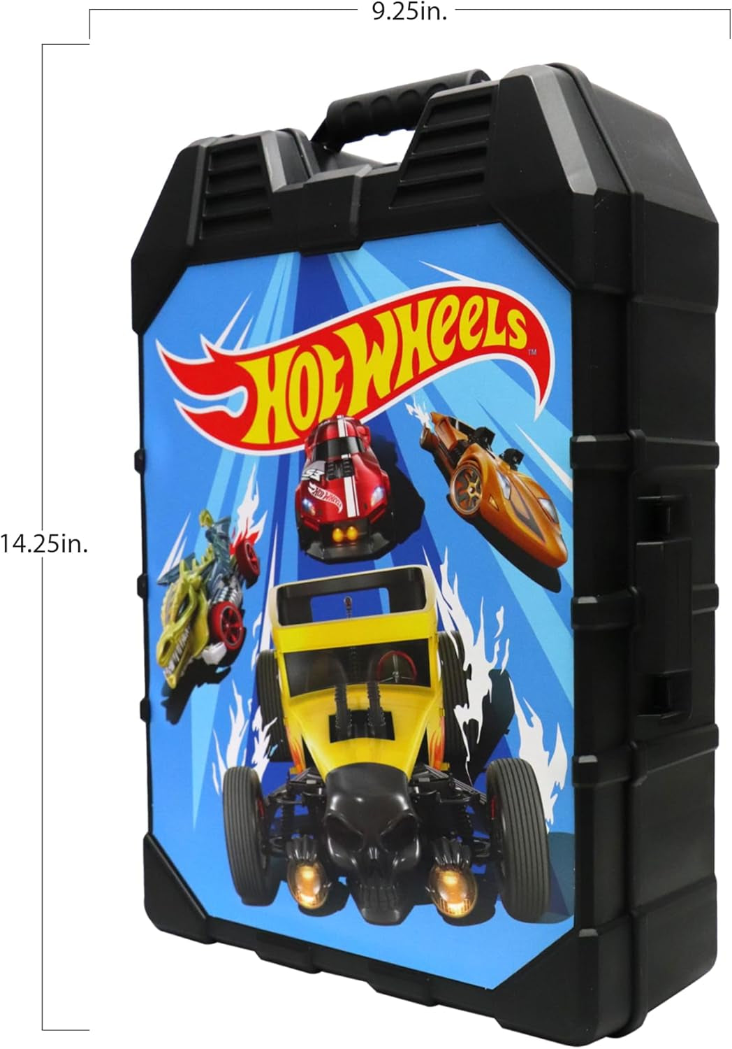 Hot Wheels: 48 Cart Storage Case Easy Grip Carrying Makes 48 Car