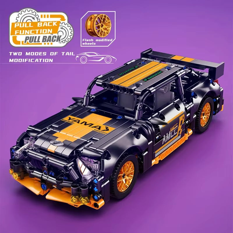 504Pcs Building Blocks Car Early Learning Development Benefits Intelligence Assembled Toys Children'S Birthday Gift