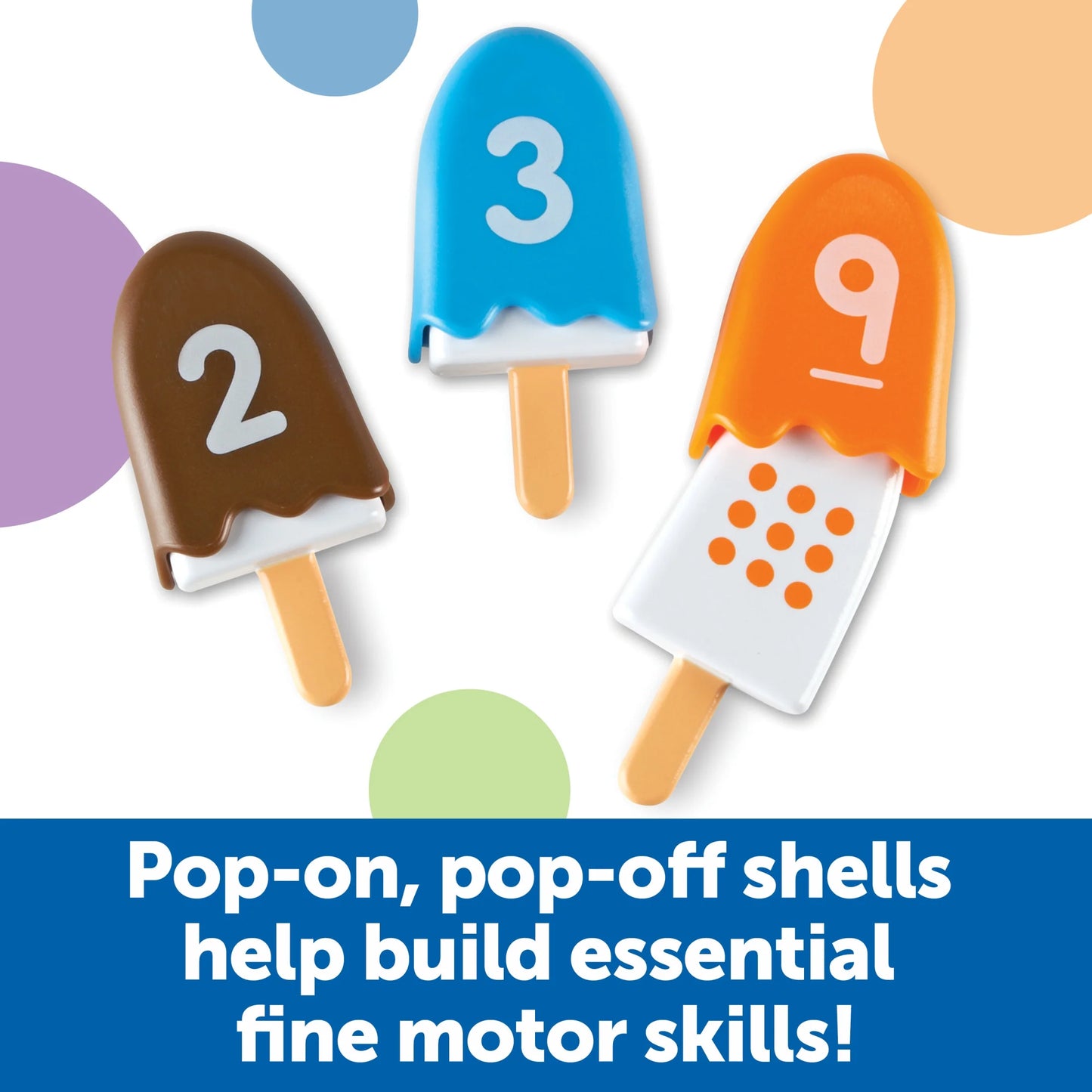 Smart Snacks Number Pops Set, Preschool Toys, Ages 2+