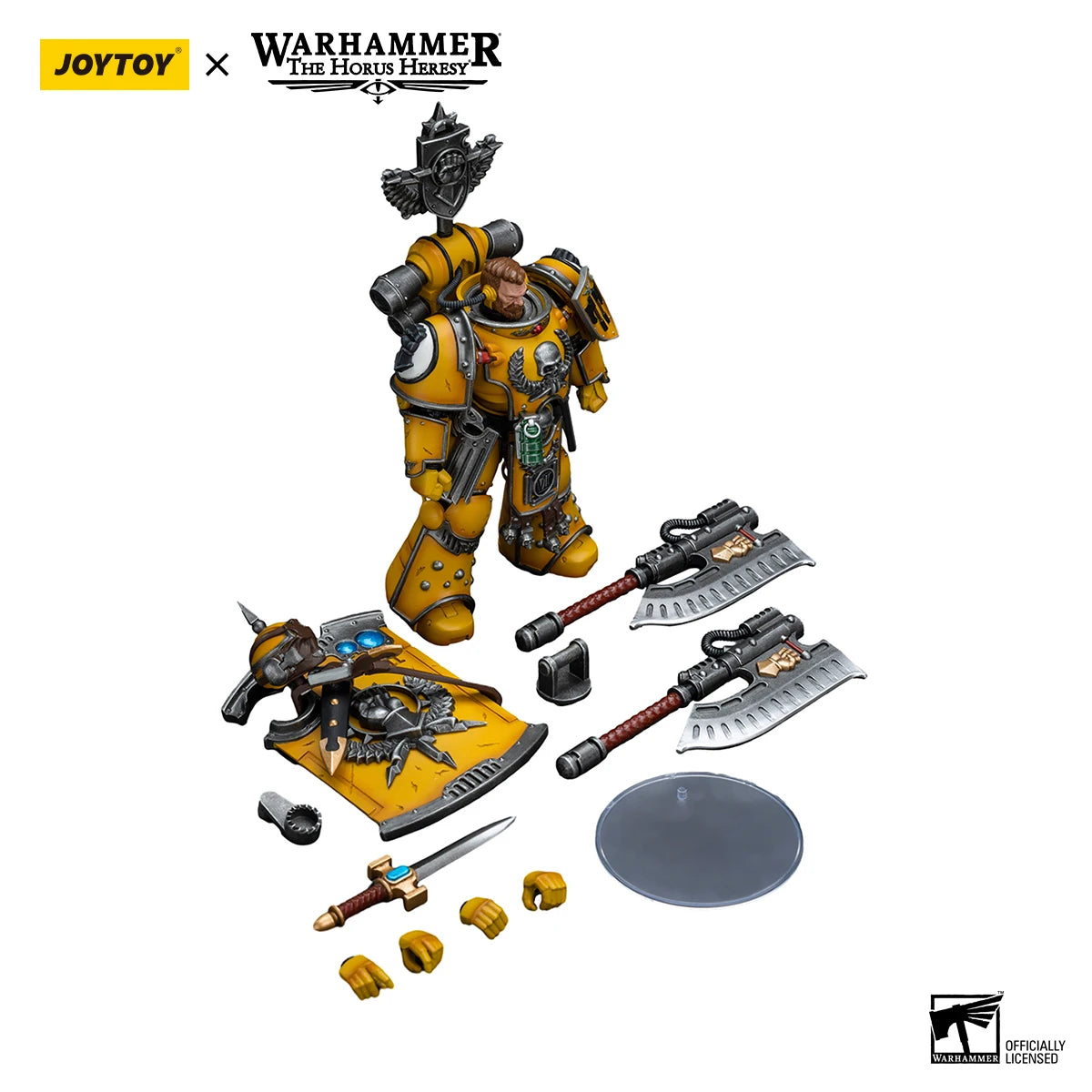 JOYTOY Warhammer 40K 1/18 Action Figure Imperial Fists Fafnir Rann Anime Figures Toys Model