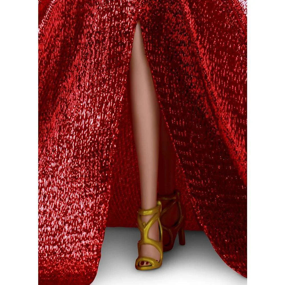 Collector 2017 Holiday Doll, Blonde, with Star Adornment