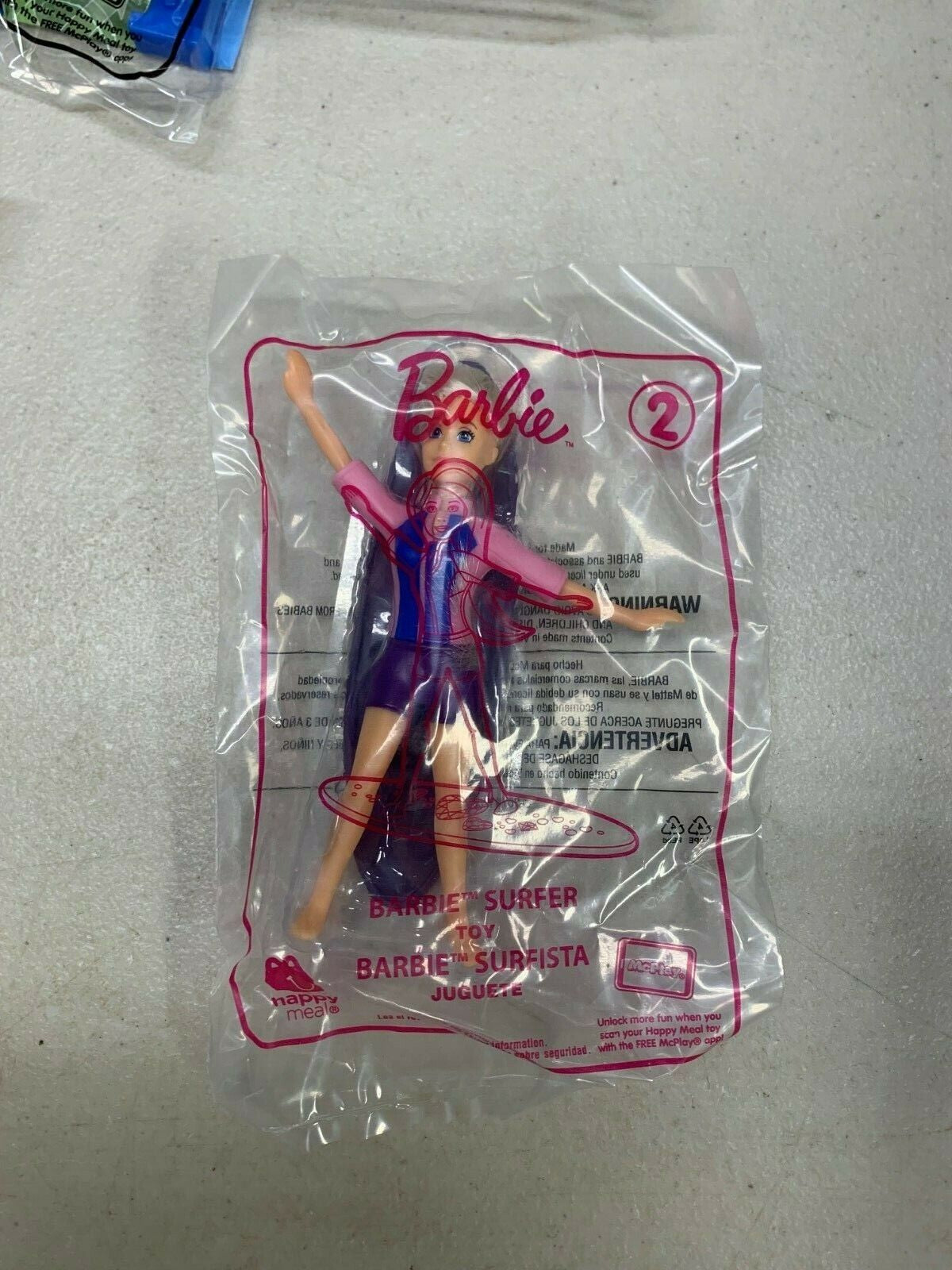 2019 Mcdonald'S Hot Wheels Barbie HAPPY MEAL TOYS Choose Character Complete Set