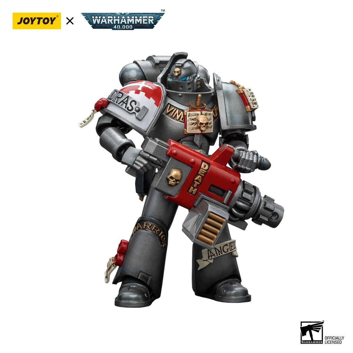 JOYTOY Warhammer 40K 1/18 Action Figures Anime 12Cm Grey Knights Interceptor Squad Strike Squad Collection Model Toys