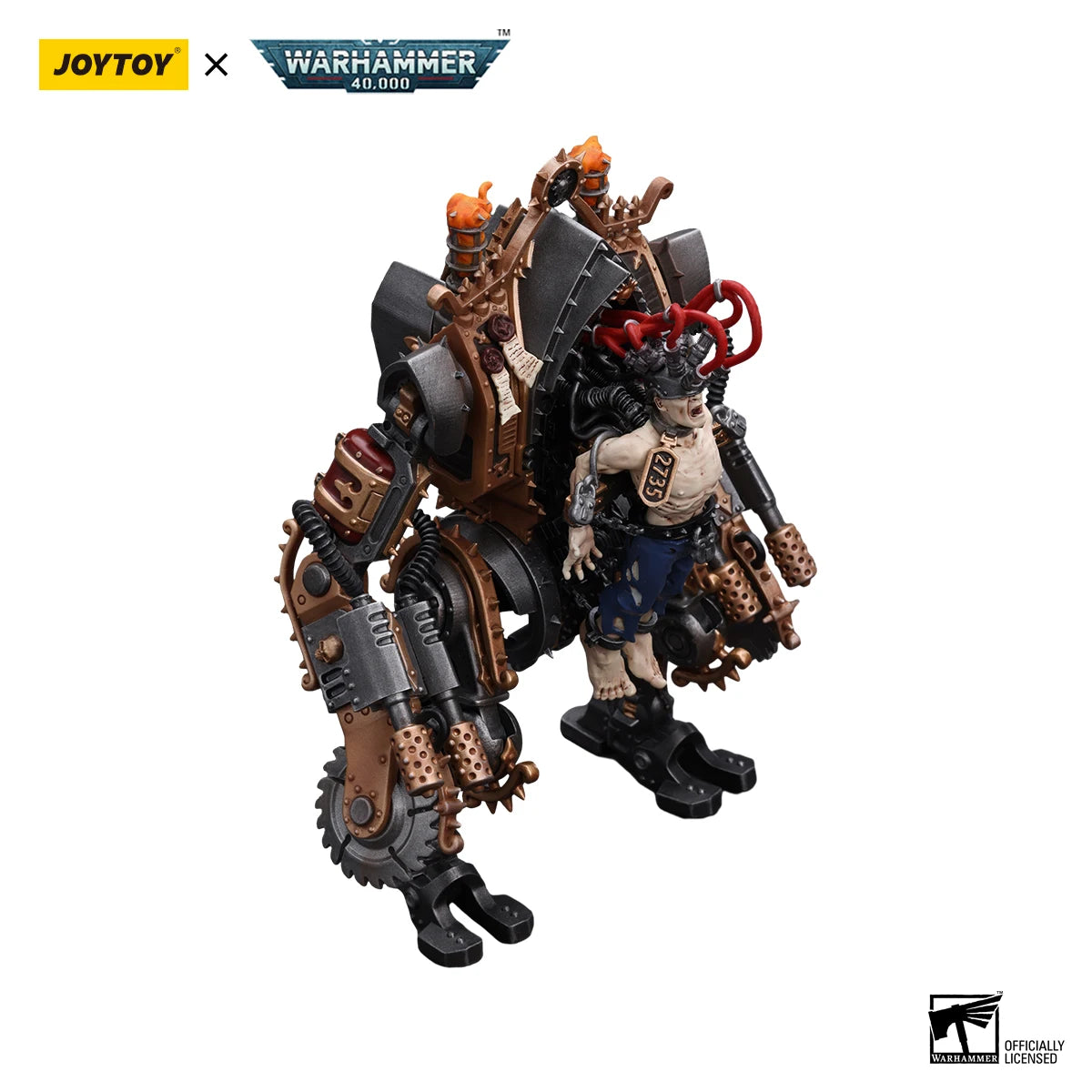 JOYTOY Warhammer 40K 1/18 Action Figures Anime Mecha 24Cm Adepta Sororitas Penitent Engine Collection Mecha Model Toys