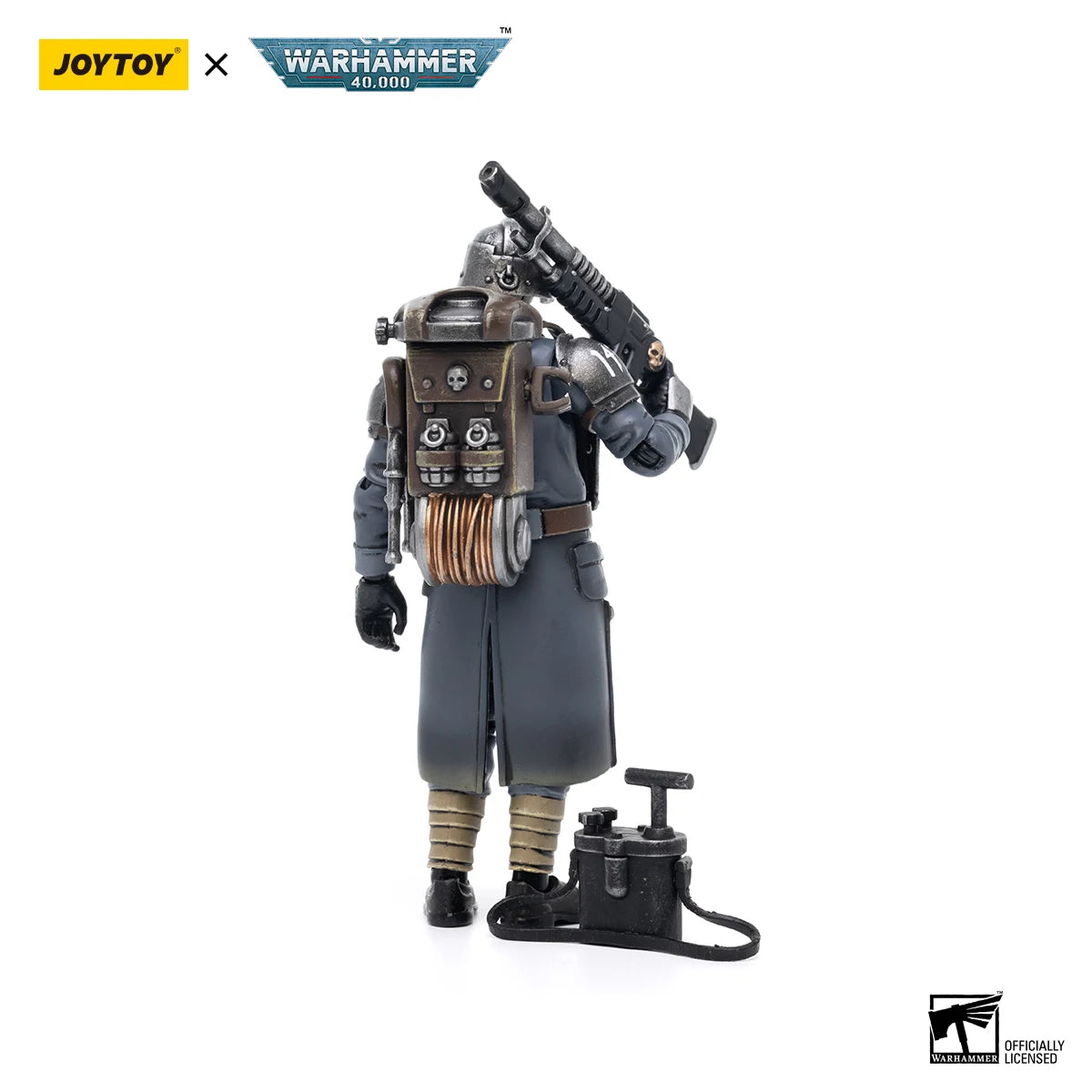 JOYTOY Warhammer 40K 1/18 Action Figure Astra Militarum Death Korps of Krieg Veteran Squad Anime Figures Toys Model