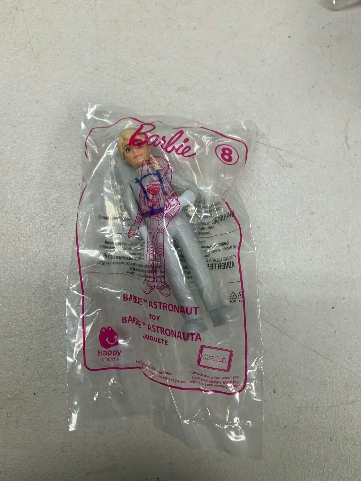 2019 Mcdonald'S Hot Wheels Barbie HAPPY MEAL TOYS Choose Character Complete Set