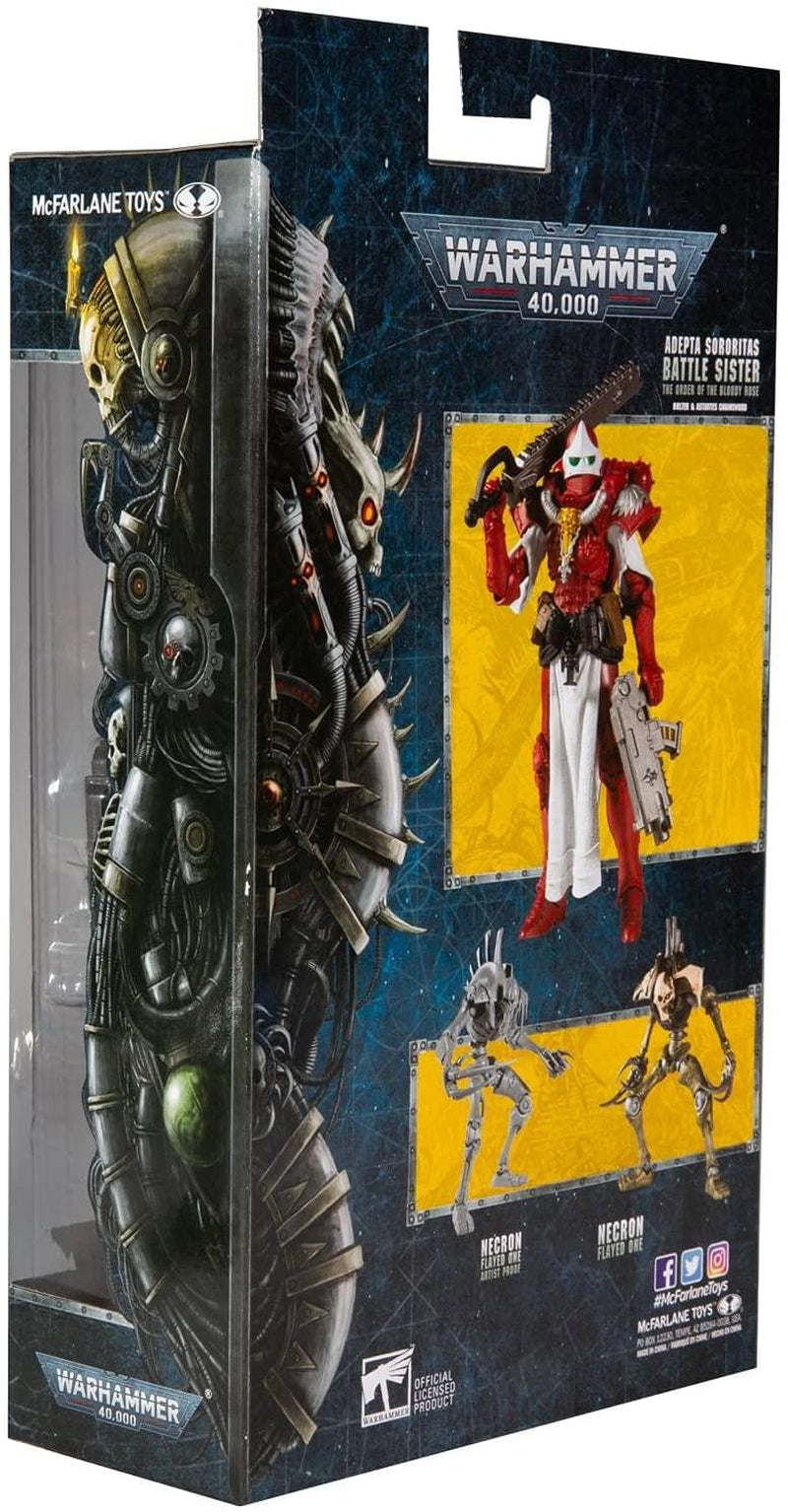 Warhammer 40K 7 Inch Action Figure | Battle Sister (Order of the Bloody Rose)