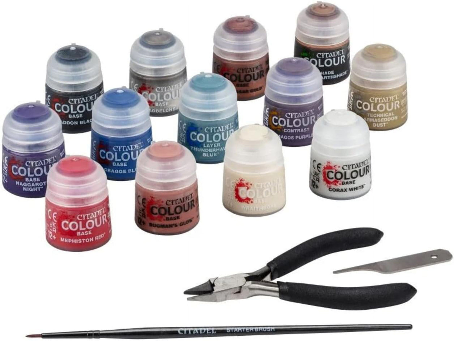 - Warhammer 40K - Paints + Tools Set