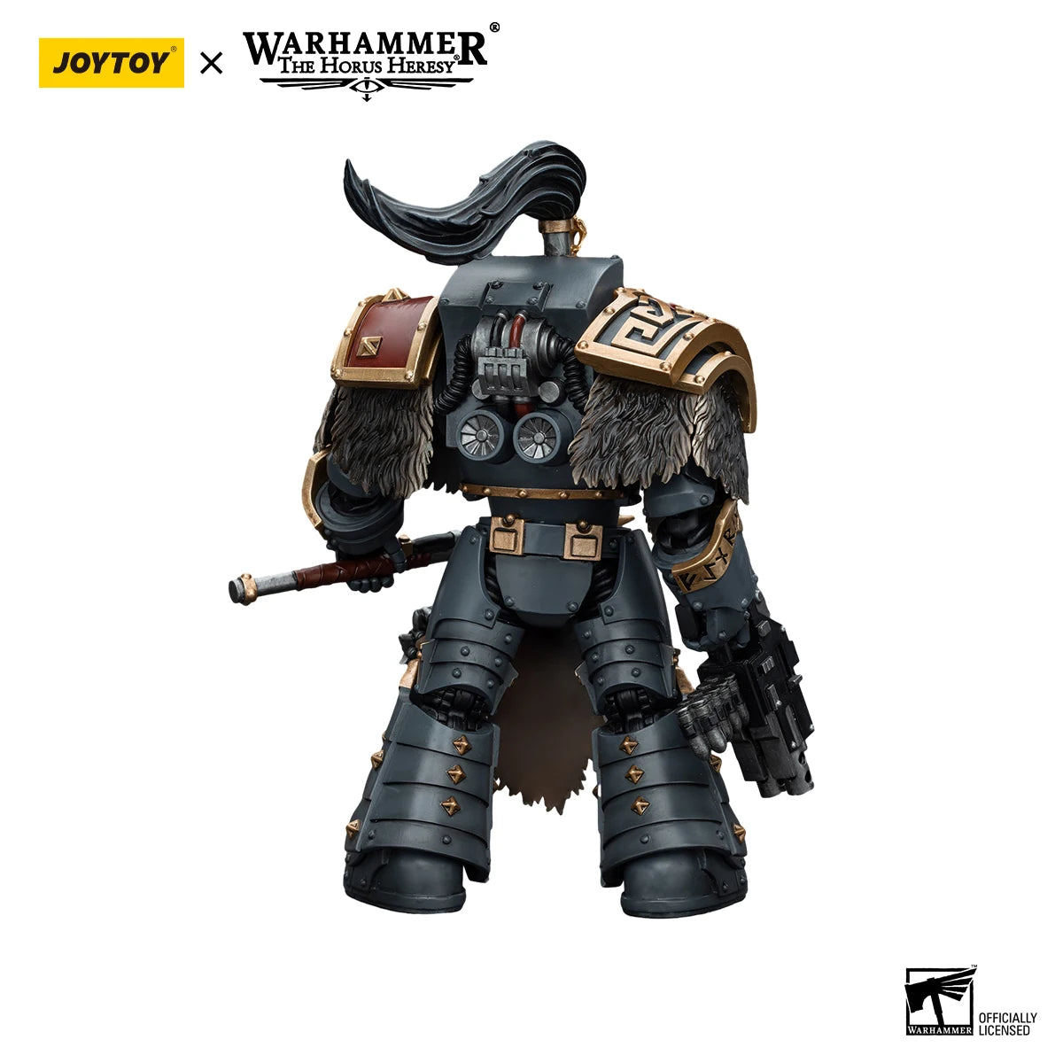 JOYTOY Warhammer 40K 1/18 Action Figure Space Wolves Varagyr Wolf Guard Squad Varagyr Terminator3 Anime Figures Toys Model