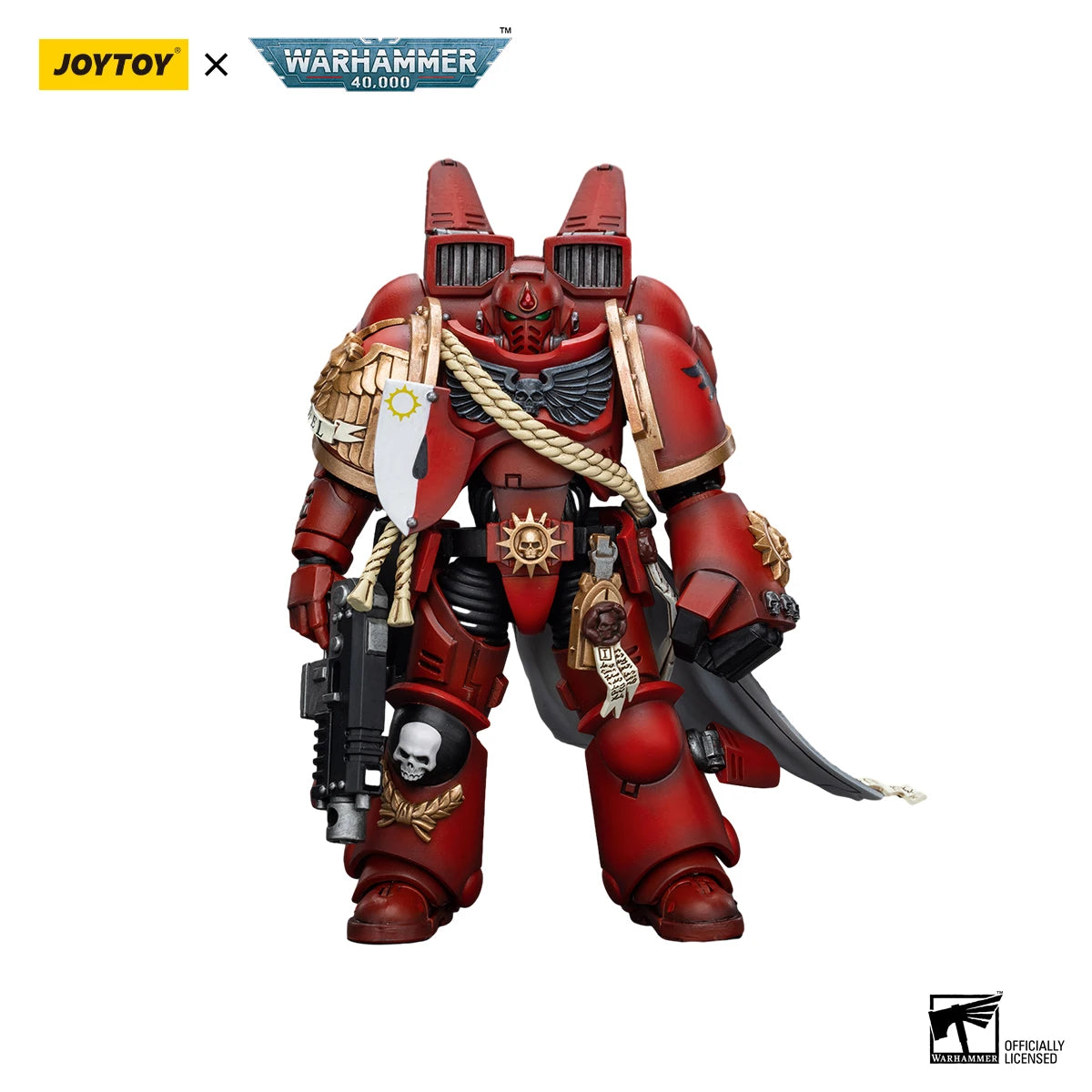 [IN STOCK] JOYTOY Warhammer 40K 1/18 Action Figure Ultramarines Blood Angels Jump Pack Captain Anime Figures Toys