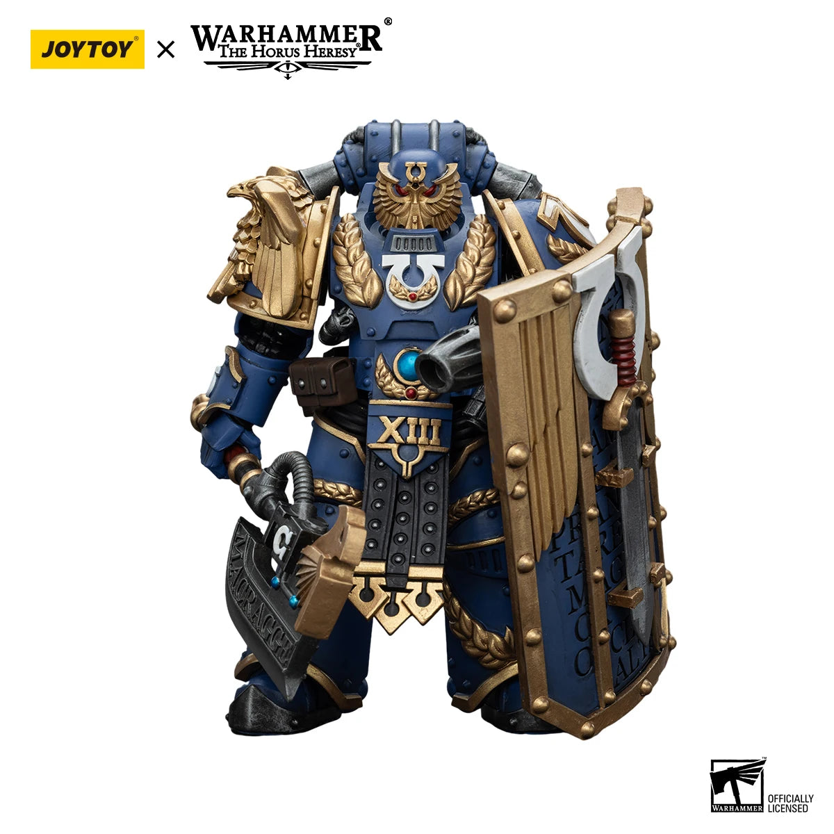 JOYTOY Warhammer 40K 1/18 Action Figures Anime 12.2Cm Ultramarines Invictarus Suzerain Squad