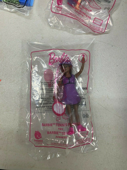 2019 Mcdonald'S Hot Wheels Barbie HAPPY MEAL TOYS Choose Character Complete Set