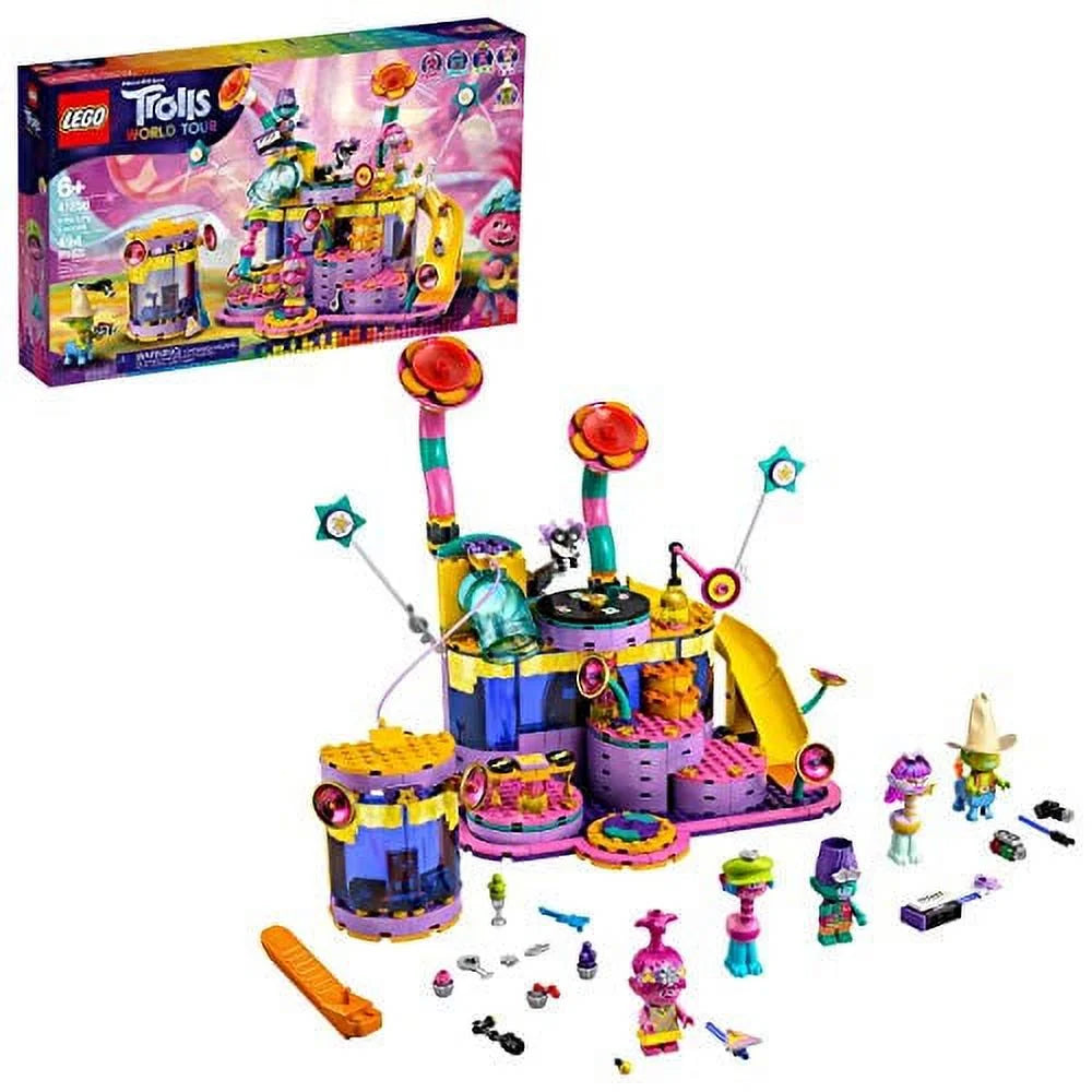 LEGO Trolls World Tour Vibe City Concert 41258