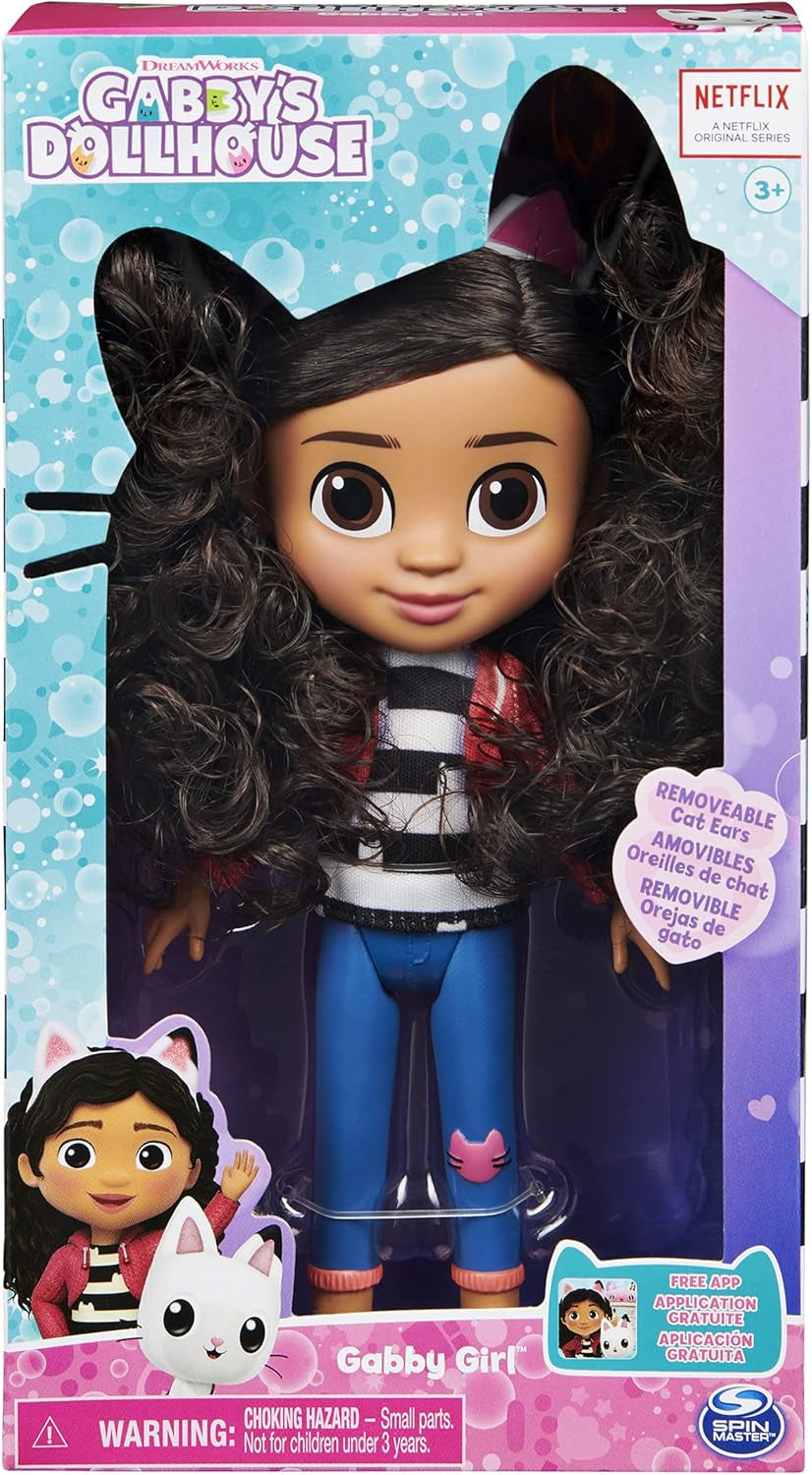 , 8-Inch Gabby Girl Doll, Kids Toys for Ages 3 and Up