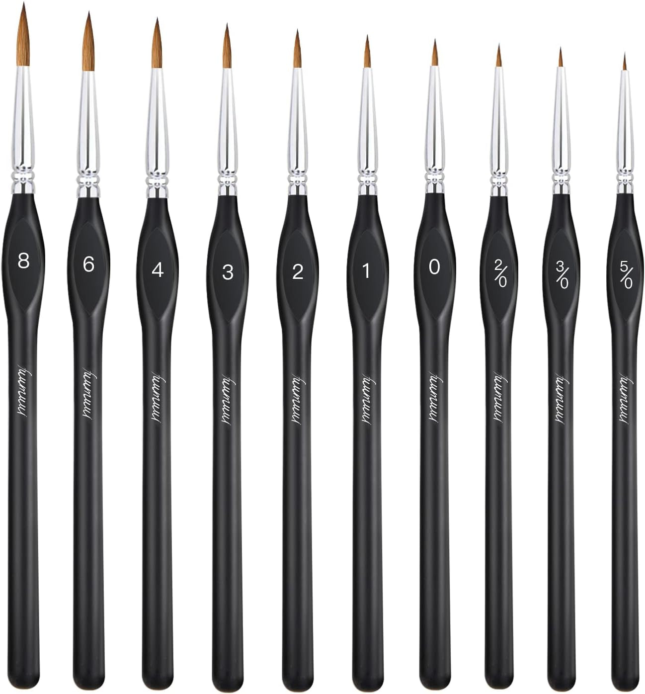 Miniature Paint Brushes,  10Pcs Fine Detail Paint Brush Set