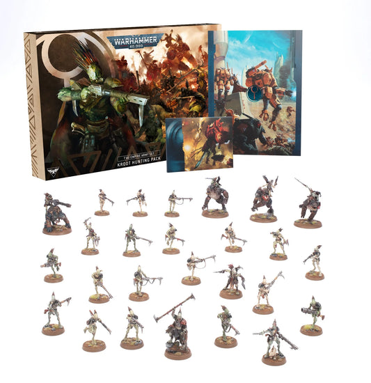 40K T'Au Empire: Kroot Hunting Pack Army Box