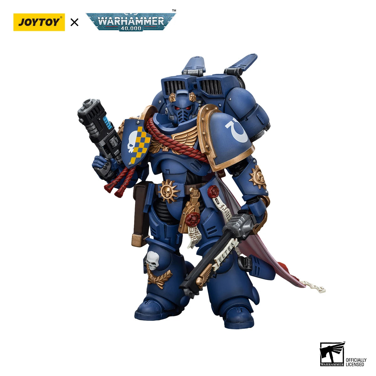 [IN STOCK] JOYTOY Warhammer 40K 1/18 Action Figure Ultramarines Blood Angels Jump Pack Captain Anime Figures Toys