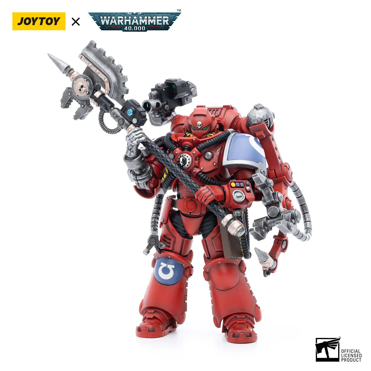 JOYTOY Warhammer 40K 1/18 Action Figure Ultramarines Primaris Techmarine Brother Tybestis Anime Figures Toys Model