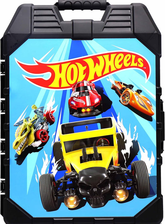 Hot Wheels: 48 Cart Storage Case Easy Grip Carrying Makes 48 Car
