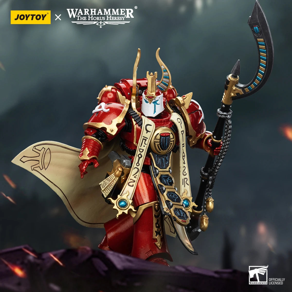 JOYTOY Warhammer 40K 1/18 Action Figures 12.8Cm Thousand Sons Ahzek Ahriman