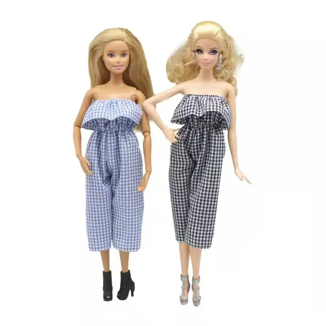 1/6 BJD Clothes for Barbie Doll Outfits Shirt Crop Tops Trousers Pants 11.5" Dolls Accessories for Barbie Clothes Kids Toys Gift
