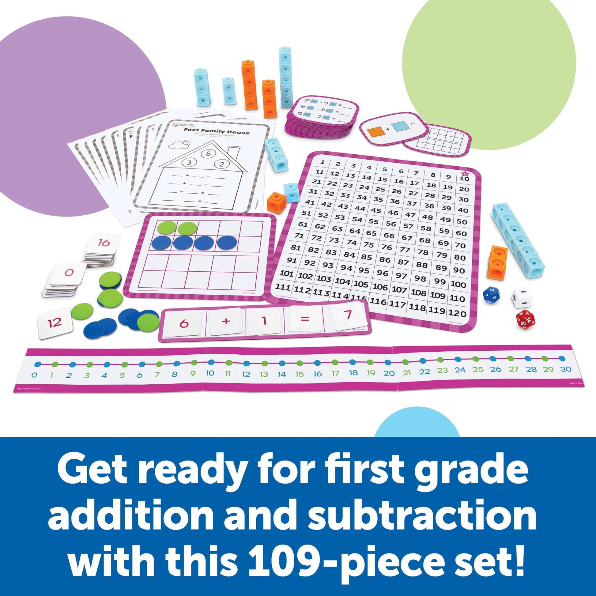 Skill Builders! 1St Grade Addition and Subtraction, Classroom Supplies, Homeschool Curriculum, Ages 6 and Up