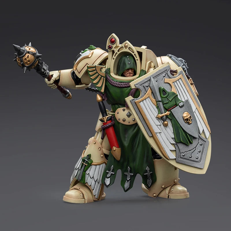JOYTOY Warhammer 40K Dark Angels Deathwing Knight with Mace of Absolution 1 Action Figure 1:18,Collection Model Gift