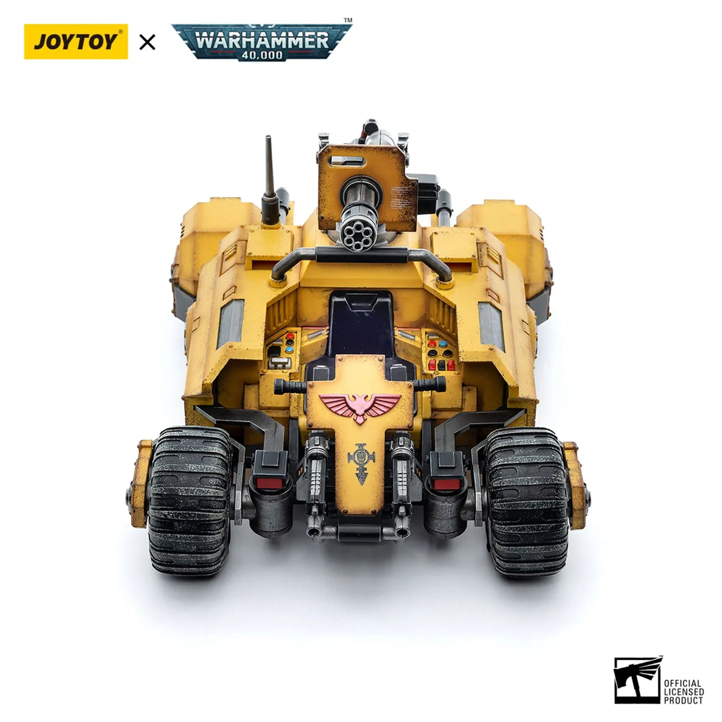 JOYTOY Warhammer 40K 1/18 Action Figures Anime 26Cm Imperial Fists Primaris Invader ATV Collection Mecha Model Toys