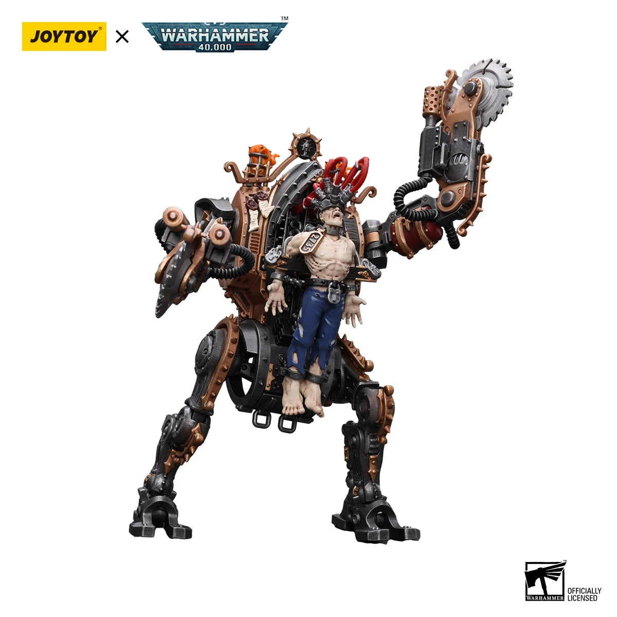JOYTOY Warhammer 40K 1/18 Action Figures Anime Mecha 24Cm Adepta Sororitas Penitent Engine Collection Mecha Model Toys