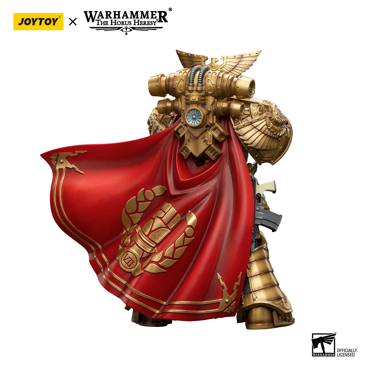 JOYTOY Warhammer 40K 1/18 Action Figures Anime 18Cm Imperial Fists Rogal Dorn, Primarch of the Vllth Legion