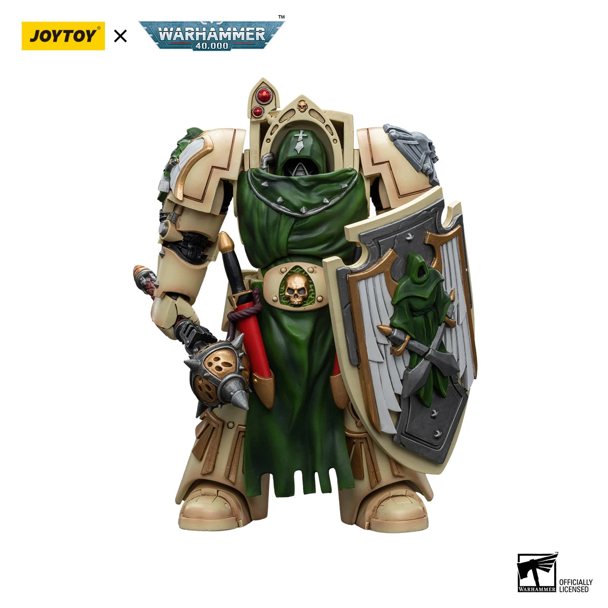 JOYTOY Warhammer 40K 1/18 Action Figures Anime 13.6Cm Dark Angels Deathwing Strikemaster Deathwing Knight Master Model Toys