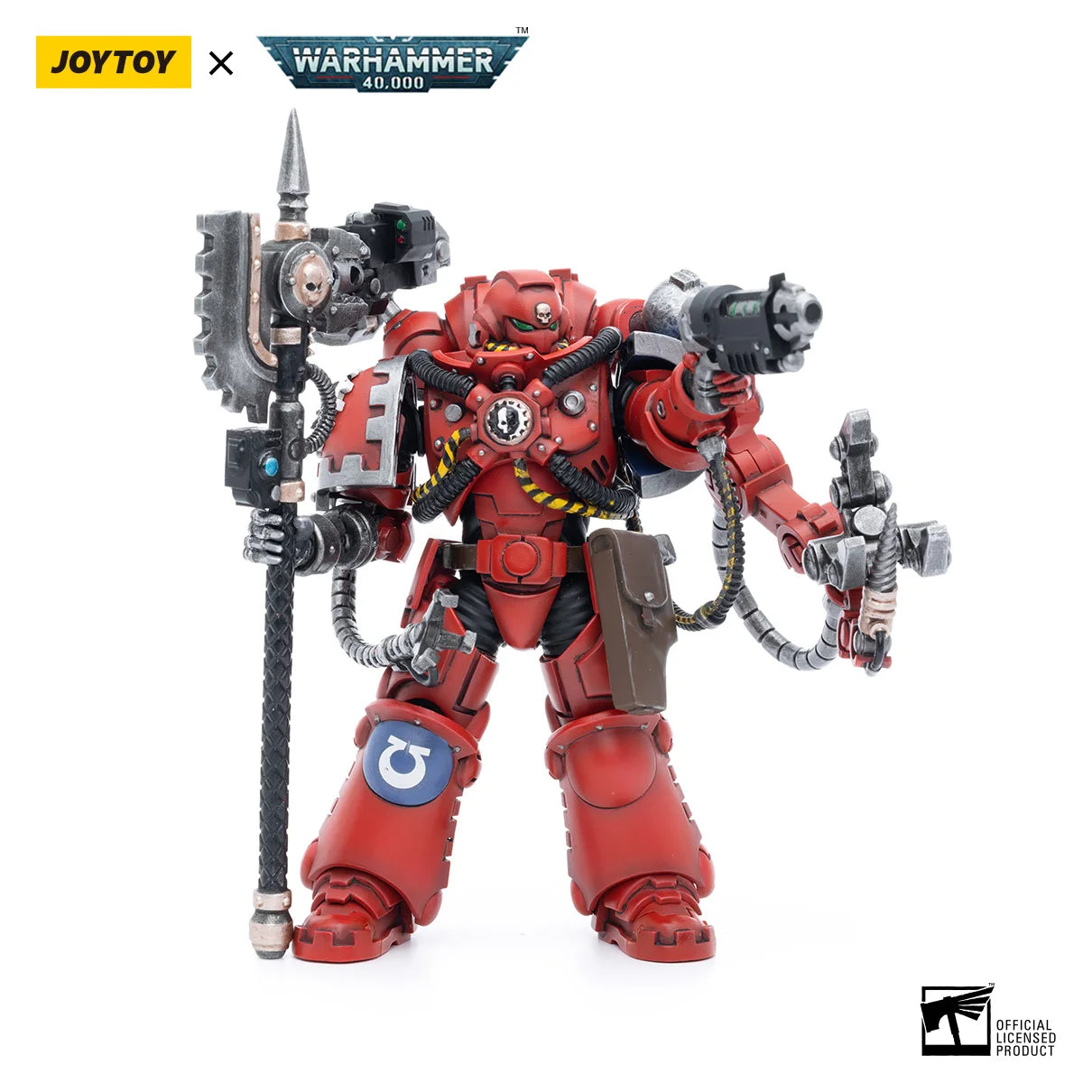 JOYTOY Warhammer 40K 1/18 Action Figure Ultramarines Primaris Techmarine Brother Tybestis Anime Figures Toys Model