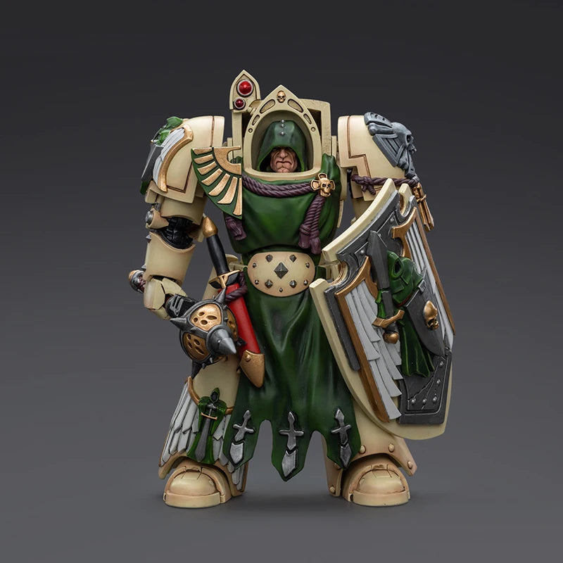 JOYTOY Warhammer 40K Dark Angels Deathwing Knight with Mace of Absolution 1 Action Figure 1:18,Collection Model Gift