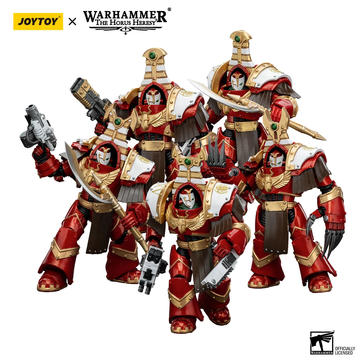 JOYTOY Warhammer 40K 1/18 Action Figures Anime 13.6Cm Thousand Sons Sekhmet Terminator Cabal