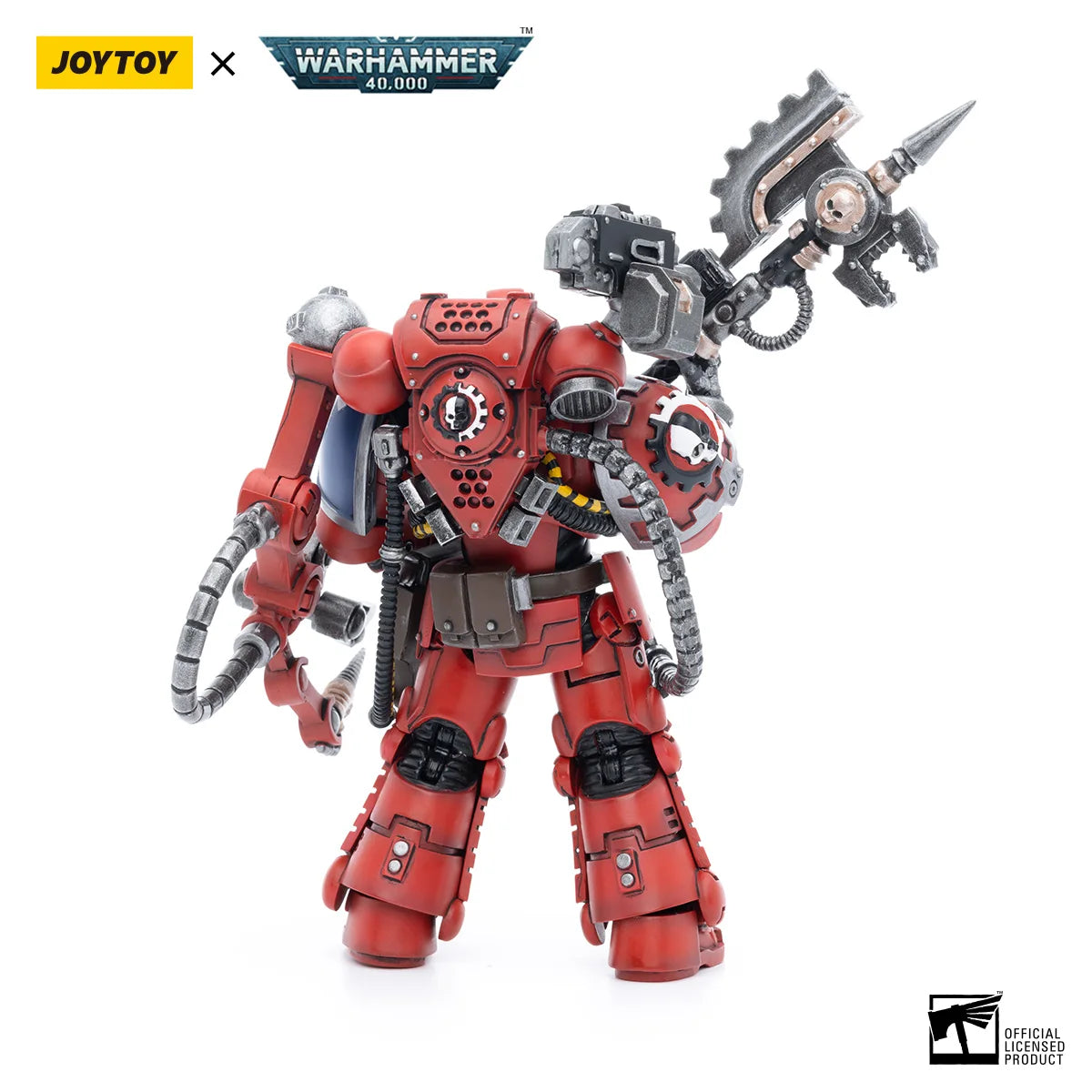 JOYTOY Warhammer 40K 1/18 Action Figure Ultramarines Primaris Techmarine Brother Tybestis Anime Figures Toys Model
