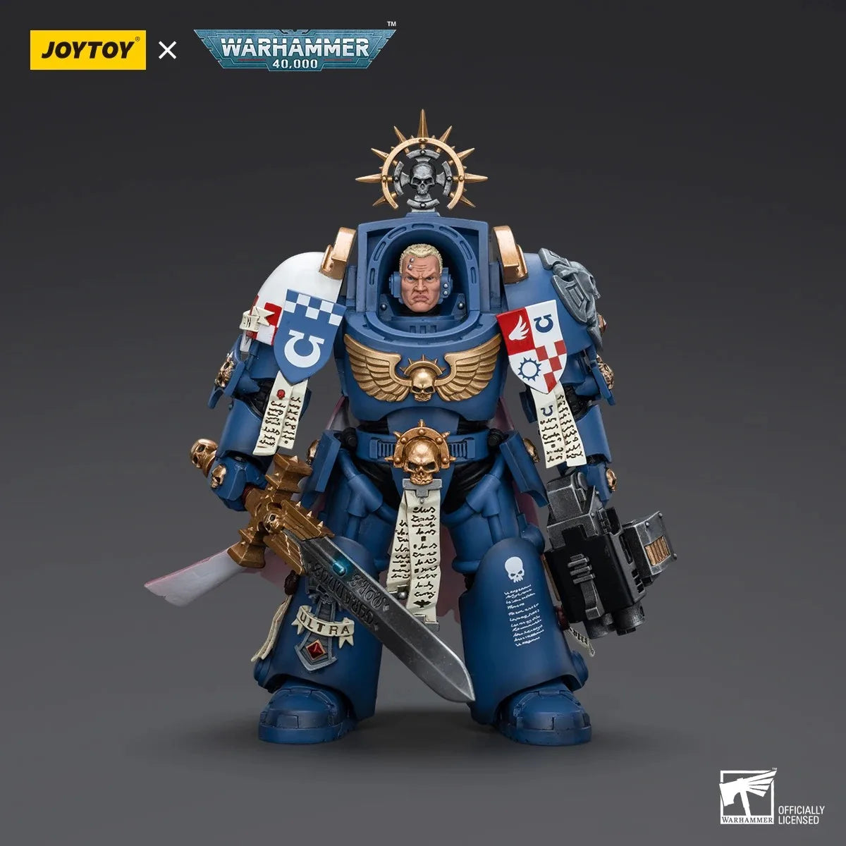 [IN STOCK] JOYTOY Warhammer 40K 1/18 Action Figures Ultramarines Terminator Captain Severus Agemman Toys Collection Model