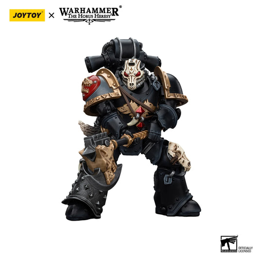 JOYTOY Warhammer 40K 1/18 Action Figure Space Wolves Deathsworn Pack Deathsworn 2 Anime Figures Toys Model