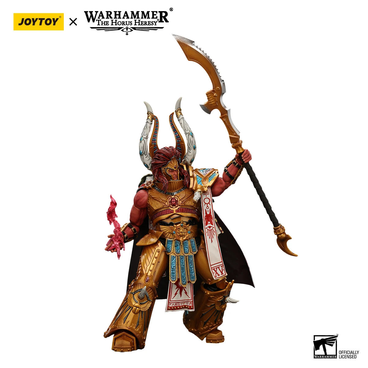 JOYTOY Warhammer 40K 1/18 Action Figures 22Cm Thousand Sons Magnus the Red Primarch of the Xvth Legion