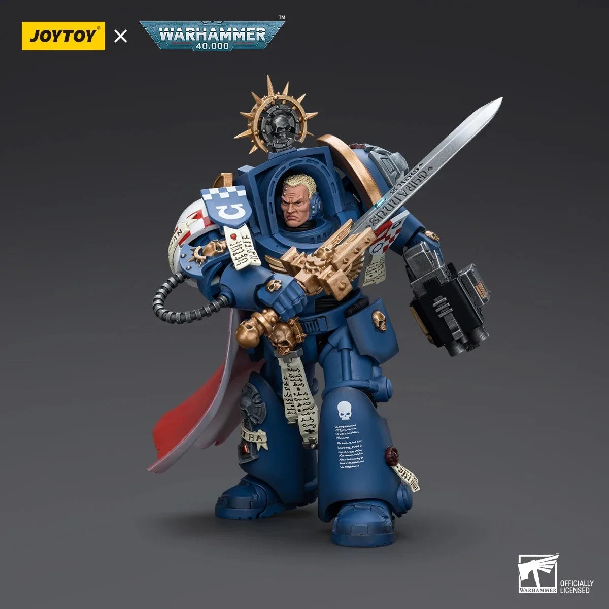 [IN STOCK] JOYTOY Warhammer 40K 1/18 Action Figures Ultramarines Terminator Captain Severus Agemman Toys Collection Model