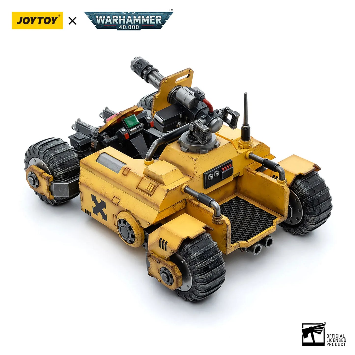 JOYTOY Warhammer 40K 1/18 Action Figures Anime 26Cm Imperial Fists Primaris Invader ATV Collection Mecha Model Toys