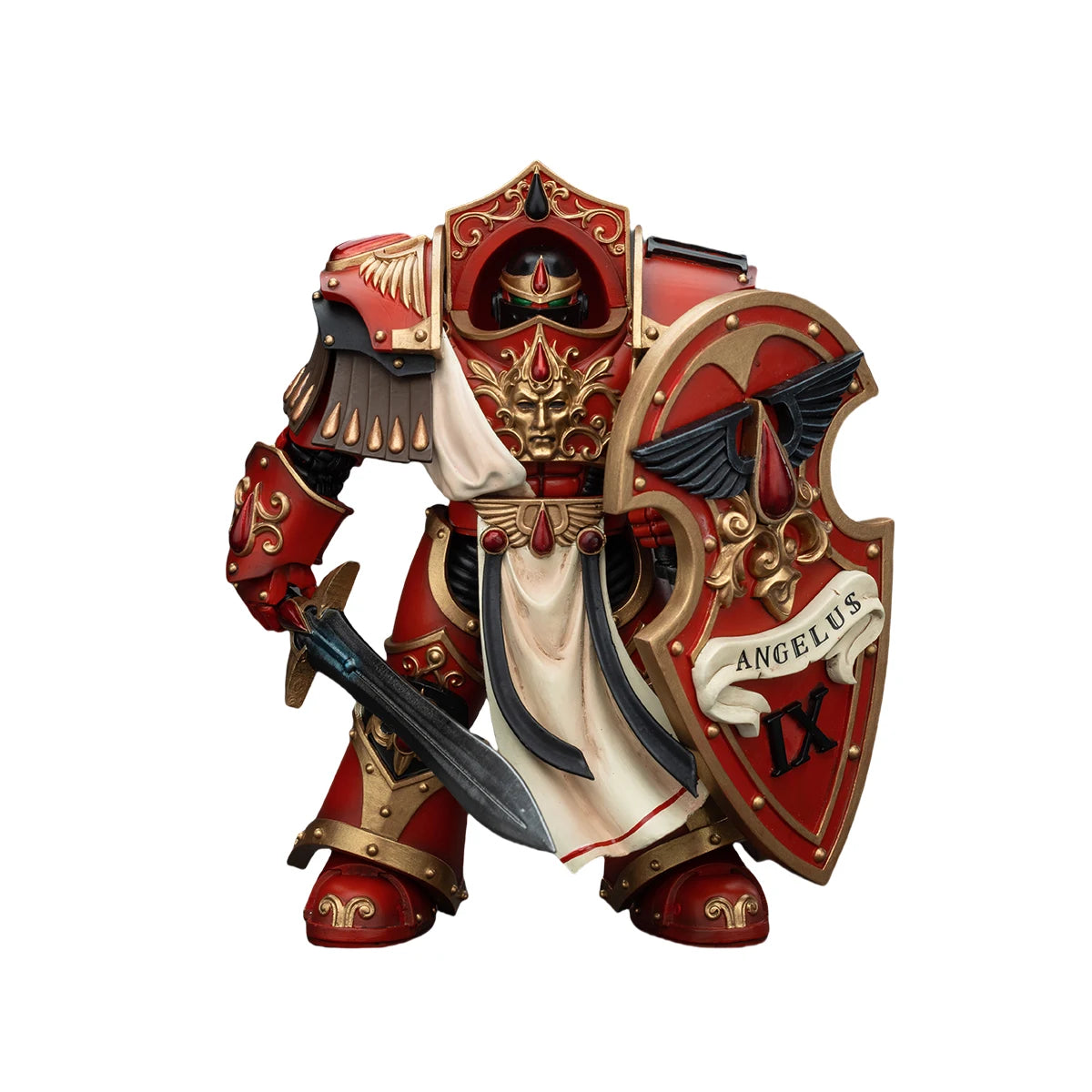 JOYTOY Warhammer 40K 1/18 Action Figures Anime 13.6Cm Blood Angels Crimson Paladins Squad